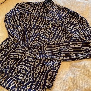 Express Navy Blouse